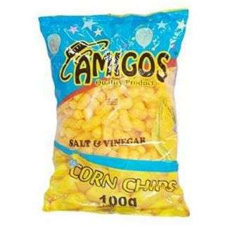 Amigos Corn Chips Salt & Vinegar 100 g