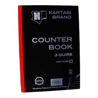 Kartasi Counter Book A4 3 Quire