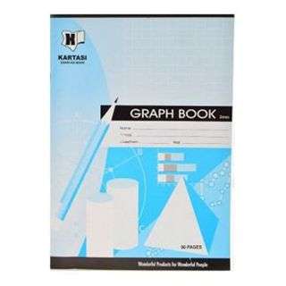 Kartasi Graph Book Man 96 Pages