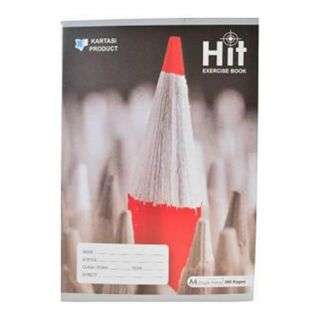 Kartasi Hit Exercise Book A4 Standard Ruled 200 Pages
