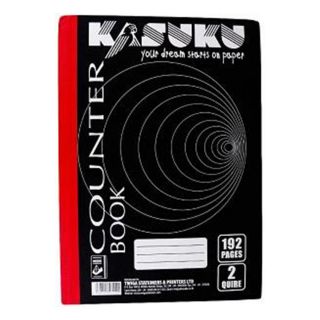 Kasuku Counter Book 2 Quire 192 Pages
