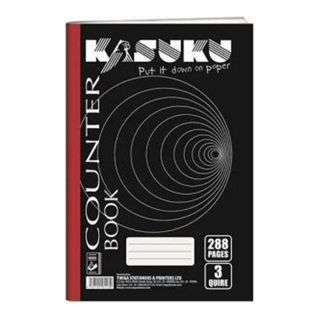 Kasuku Counter Book 3 Quire 288 Pages