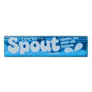 Lotte Spout Gum Peppermint 24 g 7 Pieces 