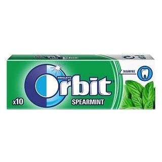 Orbit Spearmint Sugar-Free Gum 10 Pieces 