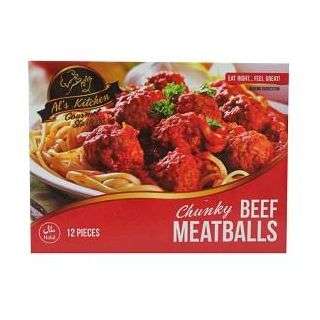 Alpha Beef Meat Balls Plain 30