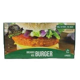 Alpha Breaded Veg Burger 100 4 Pieces