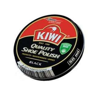 Kiwi Shoe Polish Black 40 ml 