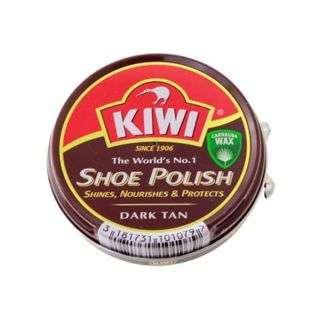Kiwi Shoe Polish Dark Tan 25 ml 