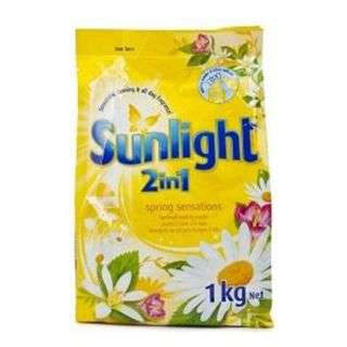 Sunlight 2 in 1 Handwashing Powder Spring Sensations Sachet 1 kg