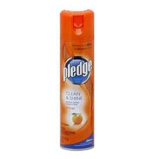 Pledge Cleans, Shines & Protects Furniture Polish Orange 300 ml