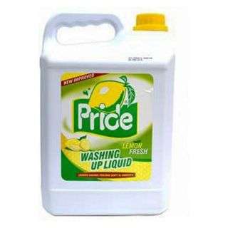 Pride Washing Up Liquid Lemon Fresh 5 L 