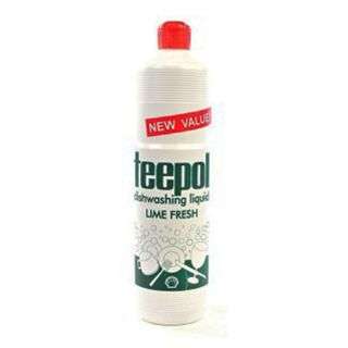 Teepol Dish Washing Liquid Lime Fresh 1 L 