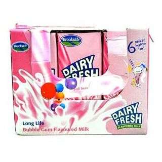 Brookside Bubble Gum 250 ml 6 Pieces 