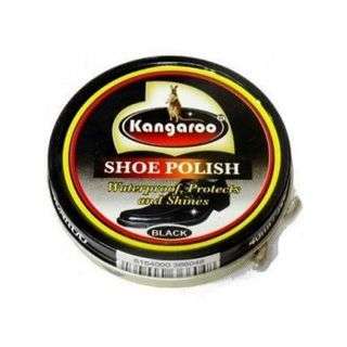 Kangaroo Shoe Polish Black 100 ml 