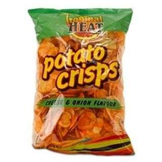 Tropical Heat Potato Crisps Cheese & Onion 400 g 