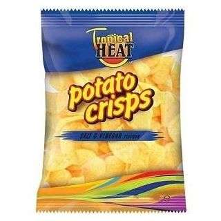 Tropical Heat Potato Crisps Salt & Vinegar 200 g 