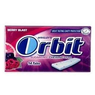 Orbit Berry Blast Sugar-Free Gum 14.5 g 14 Pieces 
