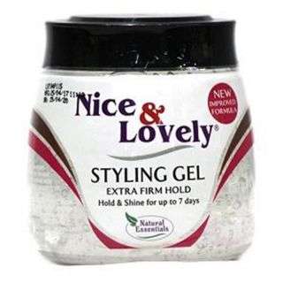 Nice & Lovely Extra Firm Hold Styling Gel 135 ml 