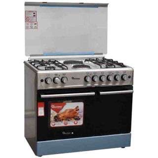4G+2E 90X60 STAINLESS STEEL COOKER- RF/493