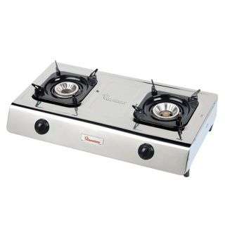 GAS COOKER 2 BURNER TEFLON- RG/518