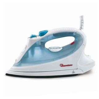 WHITE AND BLUE STEAM IRON-RM/187