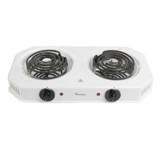 SPIRAL PLATE COOKER 2 BURNER WHITE- RM/253