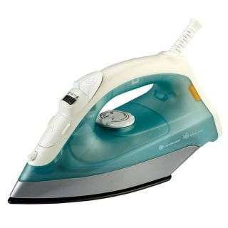 GREEN AND WHITE STEAM IRON-RM/306