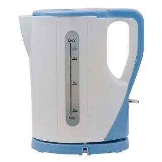 CORDLESS ELECTRIC KETTLE 1.7 LITERS WHITE AND BLUE- RM/325