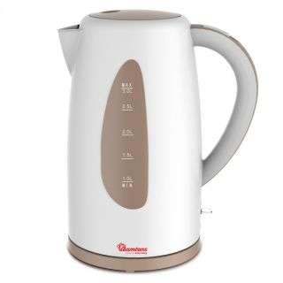 CORDLESS ELECTRIC KETTLE 3 LITERS WHITE & BROWN- RM/591