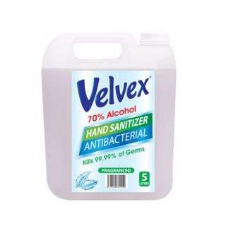 Velvex Hand Sanitizer Fragranced Free 5 Lt